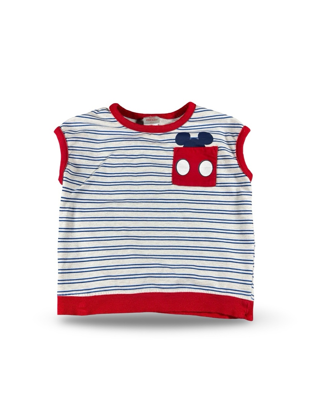 Disney Junior Mickey Toddler‎ Short Sleeveless T shirt Tee Size 5T Unisex Boys